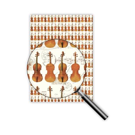 Geschenkpapier Weihnachten Violine