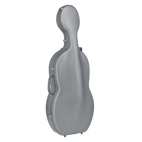 GEWA Pure Polycarbonat Celloetui 4/4 | silber