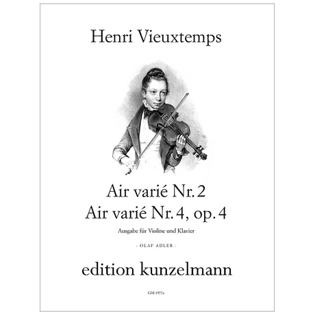 Vieuxtemps, H.: Air varié Nr.2 und Air varié Nr.4 op.4 