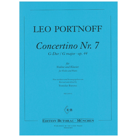 Portnoff, L.: Concertino Nr. 7 G-Dur op. 44 