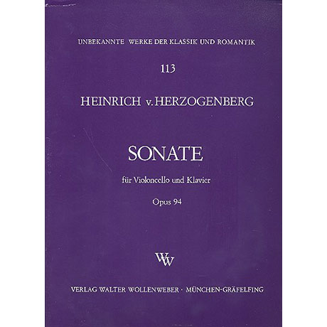 Herzogenberg, H. v.: Sonate Op. 94 Es-Dur 