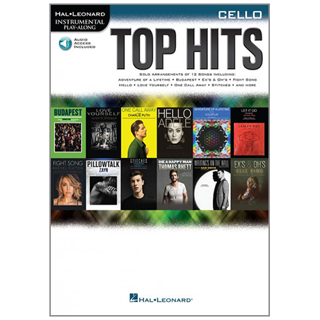 Top Hits for Cello (+Online Audio) 