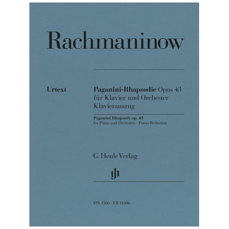 Rachmaninow, S.: Rapsodie sur un thème de Paganini Op. 43 