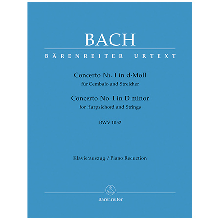 Bach, J. S.: Cembalokonzert Nr. 1 BWV 1052 d-Moll 