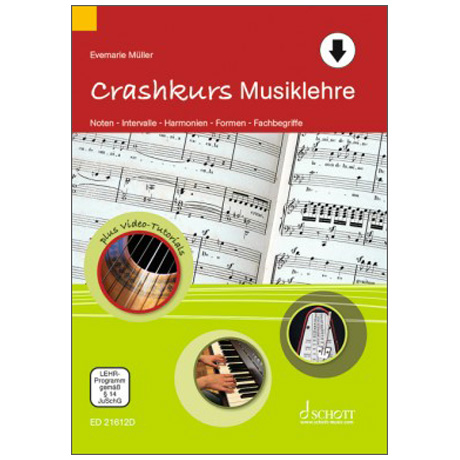 Müller, E.: Crashkurs Musiklehre (+Online Audio) 