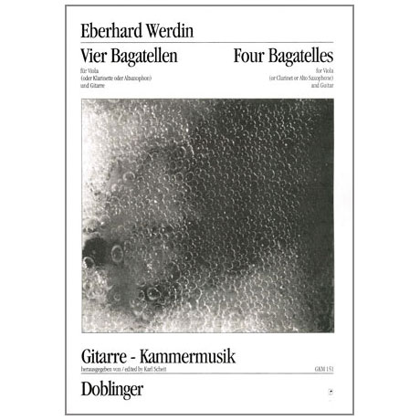 Werdin, E.: 4 Bagatellen 