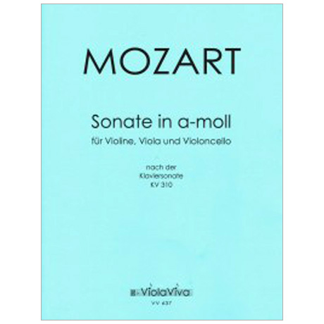 Mozart, W. A.: Sonate a-Moll 