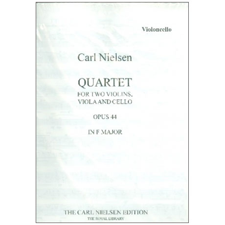Nielsen C.: String Quartet Op. 44 ( F Major ) 