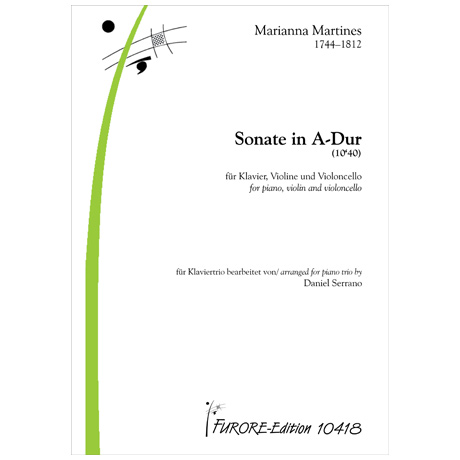 Martines, M.: Sonate in A-Dur 