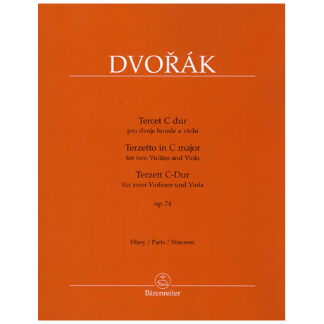 Dvořák, A.: Terzett Op. 74 C-Dur 