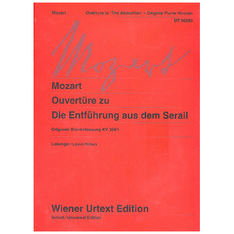 Mozart, W. A.: Ouvertüre zu »Die Entführung aus dem Serail« 