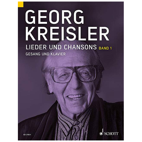 Kreisler, G.: Lieder und Chansons Band 1 