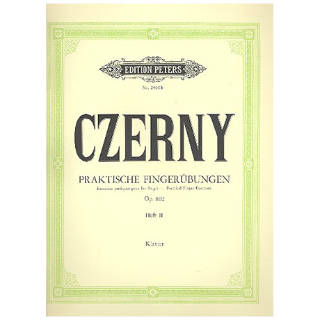 Czerny, C.: Praktische Fingerübungen Op. 802 Band II 
