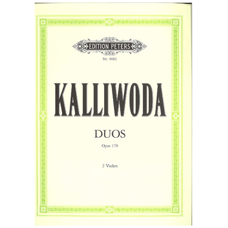 Kalliwoda, J.W.: 3 leichte Duos Op. 178 