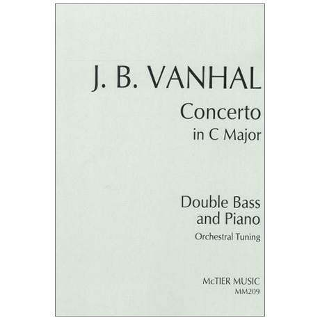 Vanhal, J. B.: Concerto in C Major 