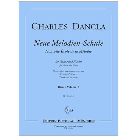 Dancla, J. B. Ch.: Neue Melodien-Schule Band 2 (Nr. 13-24) 