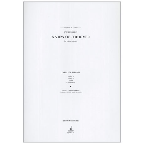 Hisaishi, J.: Vermeer & Escher, A View of the River - Streicherstimmen 