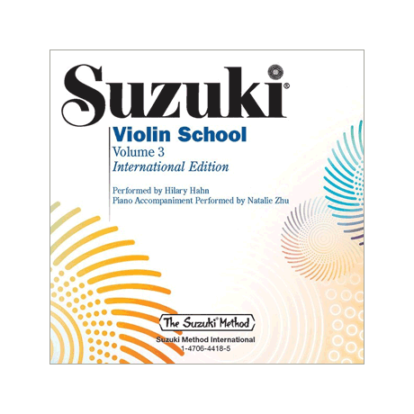 Suzuki, S: Violin School - Volume 3 / CD 