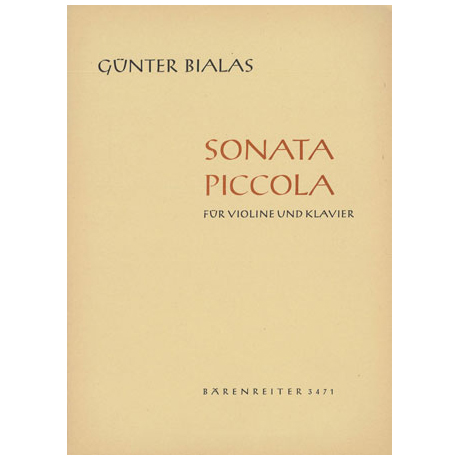 Bialas, G.: Sonata piccola 