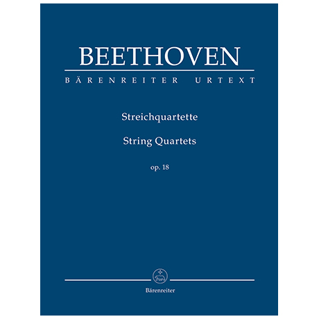 Beethoven, L. v.: Streichquartette Op. 18 
