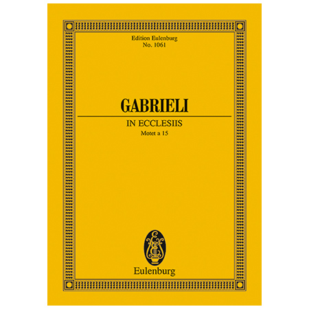 Gabrieli, G.: In ecclesiis 