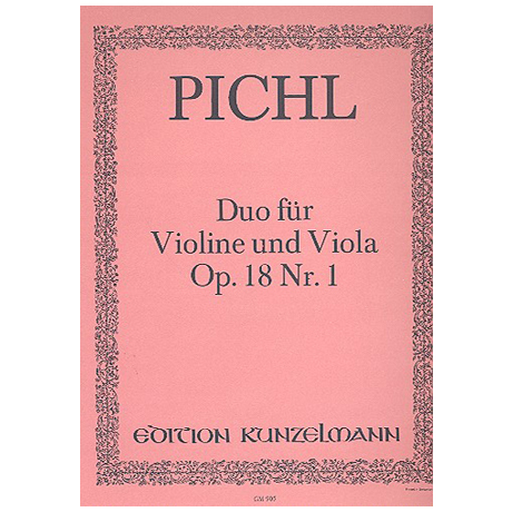 Pichl, V.: Duo Op. 18/1 D-Dur 