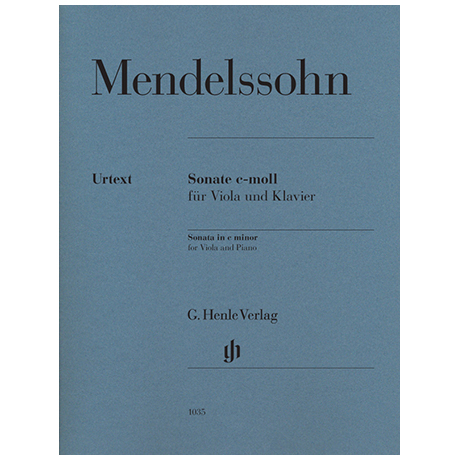 Mendelssohn Bartholdy, F.: Violasonate c-Moll 