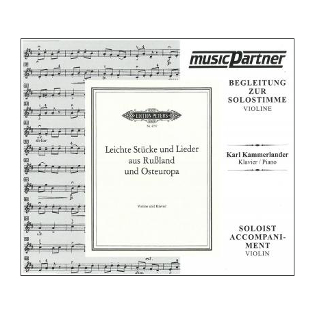 Leichte Stücke und Lieder aus Russland und Osteuropa Compact-Disc CD 