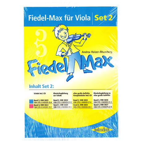 Holzer-Rhomberg, A.: Fiedel-Max für Viola Set 2 