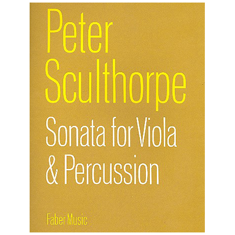 Sculthorpe, P.: Sonata for viola and percussion (1960) 