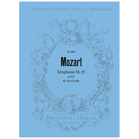 Mozart, W. A.: Symphonie Nr. 25 g-Moll KV 183 (173dB) 