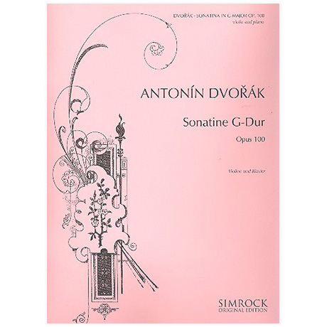 Dvořák, A.: Violinsonatine Op. 100 G-Dur 