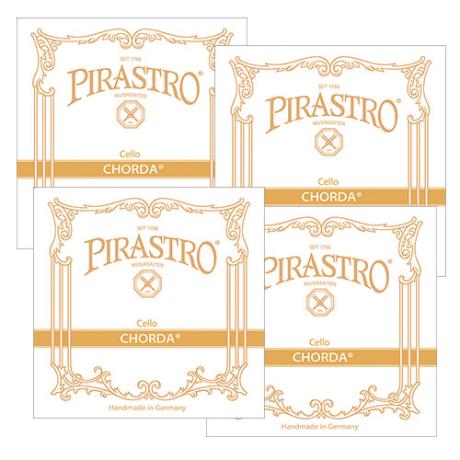 CHORDA Cellosaiten SATZ von Pirastro 4/4 | mittel