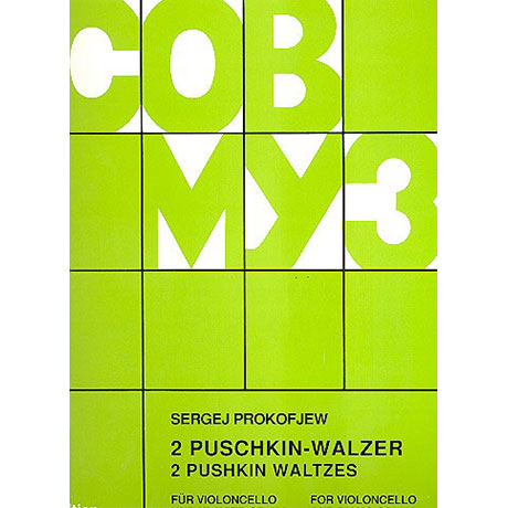 Prokofjew, S.: 2 Puschkin-Walzer Op. 120 