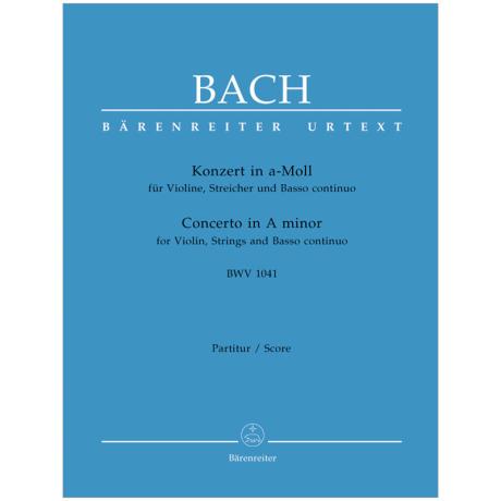 Bach, J. S.: Violinkonzert BWV 1041 a-Moll 