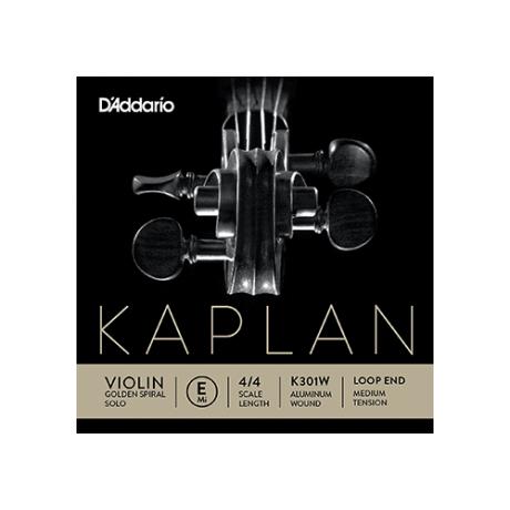 GOLDEN SPIRAL SOLO Violinsaite E von Kaplan 4/4 | mittel