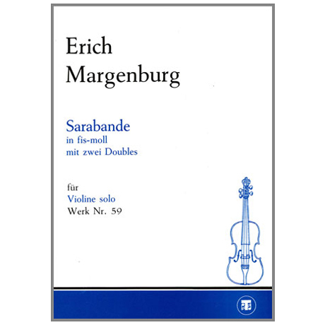 Margenburg, E.: Sarabande Fis-Dur mit zwei Doubles 
