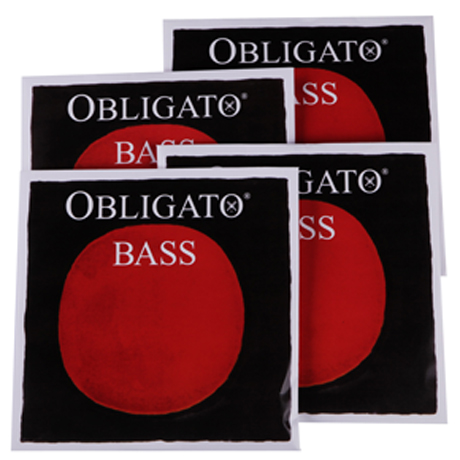 OBLIGATO Basssaiten SATZ von Pirastro 1/2