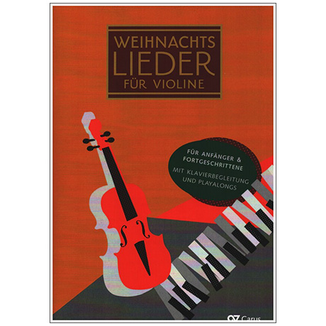 Weihnachtslieder für Violine (+Online Audio) 