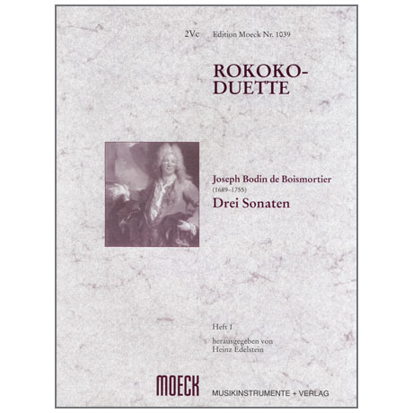 Boismortier, J. B. d.: Rokoko-Duette Band 1: 3 Sonaten