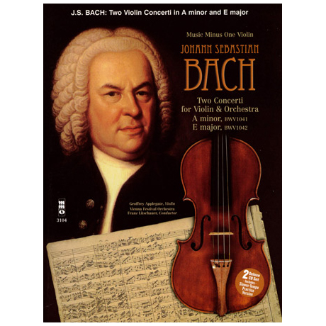 Bach: Two Concerti: A minor BWV1041 & E major BWV1042 (+online Audio)