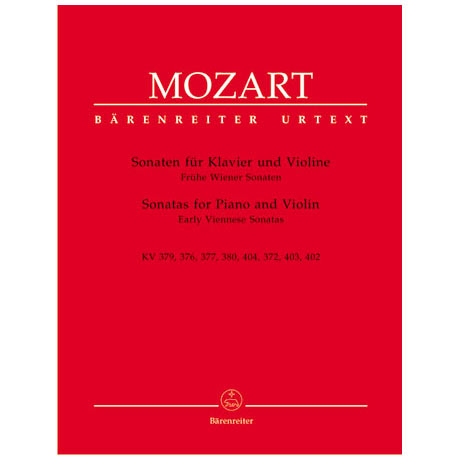 Mozart, W. A.: Frühe Wiener Violinsonaten 