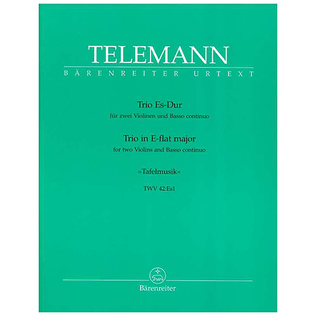Telemann, G. Ph.: Trio-Sonate Es-Dur TWV 42:Es1 