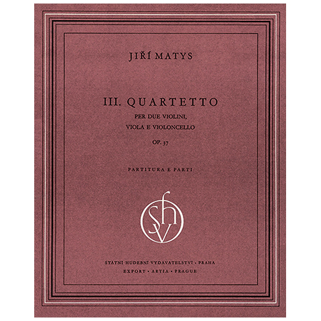 Matys, J.: Streichquartett Nr. 3 