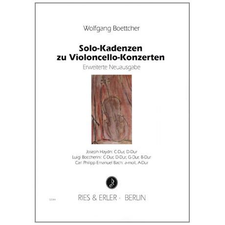 Boettcher, W.: Solo-Kadenzen zu Violoncello-Konzerten 