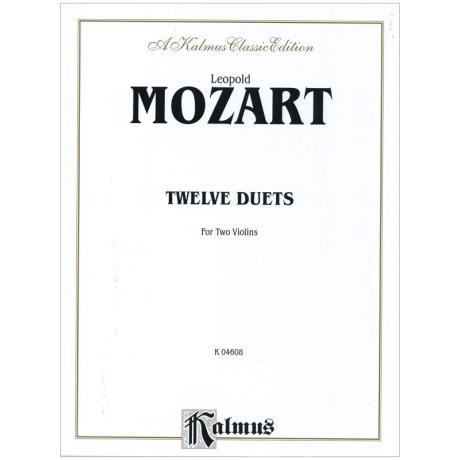 Mozart, L.: Zwölf Duette 