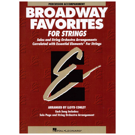 Broadway Favorites for Strings 