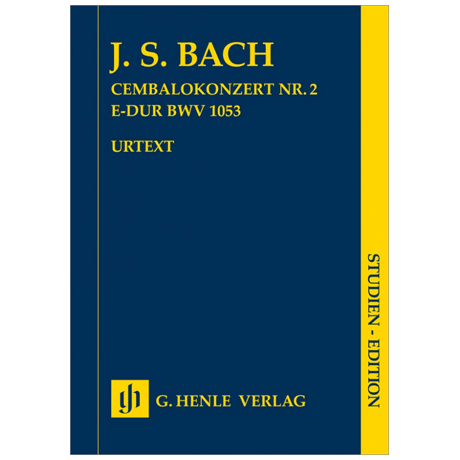 Bach, J. S.: Cembalokonzert Nr. 2 BWV 1053 F-Dur 