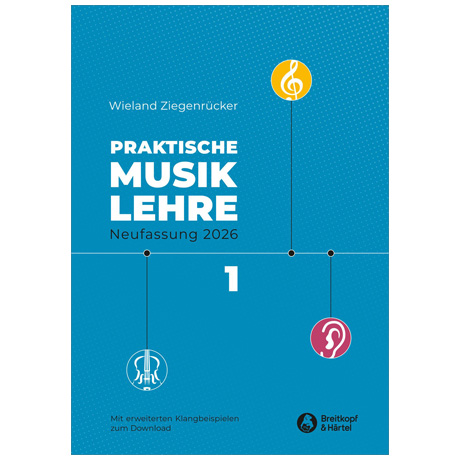 Ziegenrücker, W.: Praktische Musiklehre – Heft 1 (+Online Audio) 