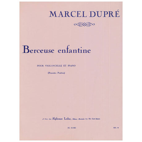 Dupré, M.: Berceuse enfantine 